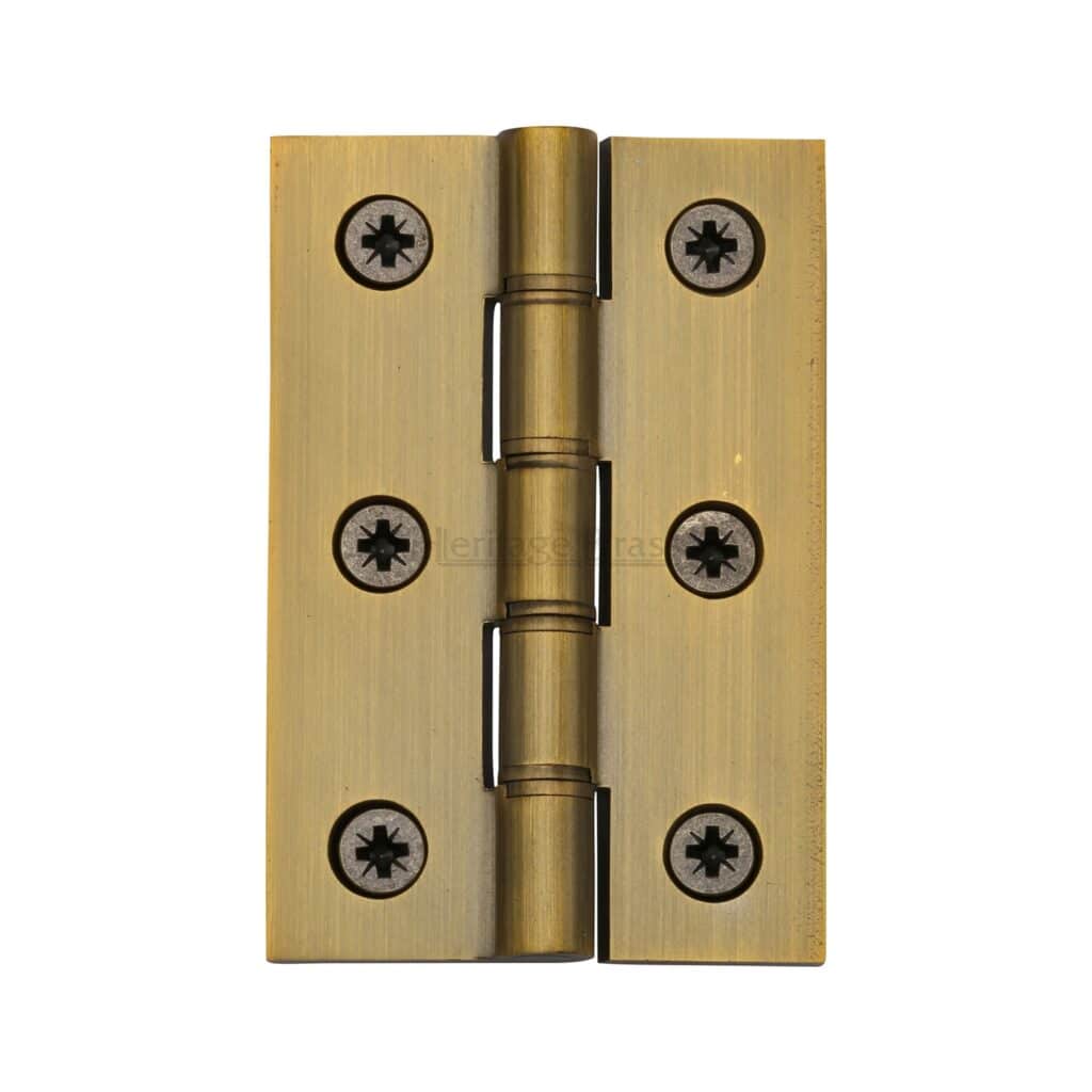 Heritage Brass Door Handle for Euro Profile Plate Kendal Design Matt Bronze Finish 1