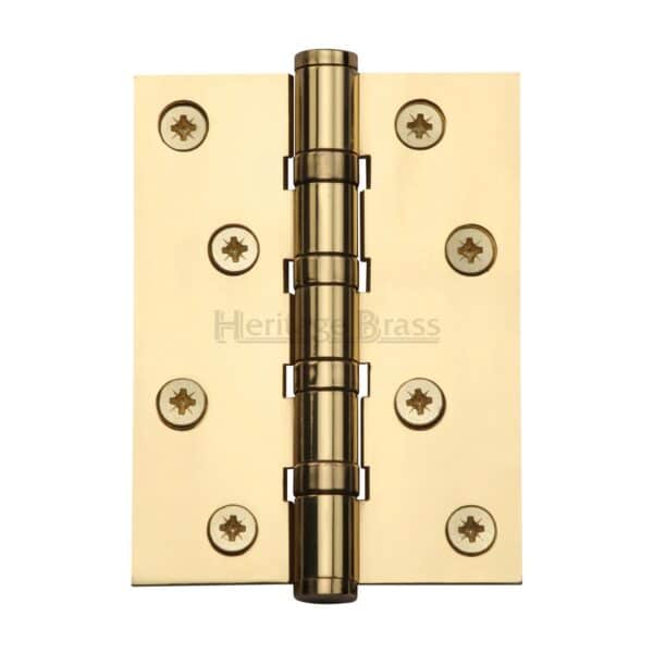 Heritage Brass Door Handle for Bathroom Maya Design Satin Brass Finish 1