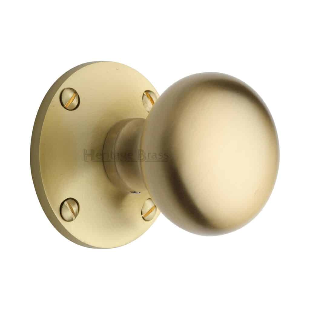 Heritage Brass Multi-Point Door Handle Lever Lock Colonial LH Design Polished Chrome Finish 1