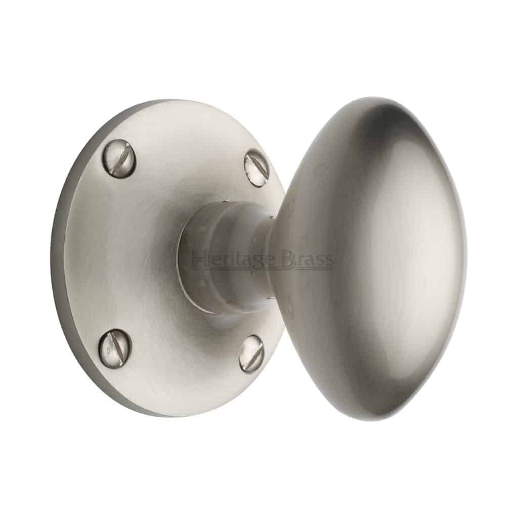 Heritage Brass Cabinet Pull Metro Design with Plate 128mm CTC Satin Nickel Finish 1