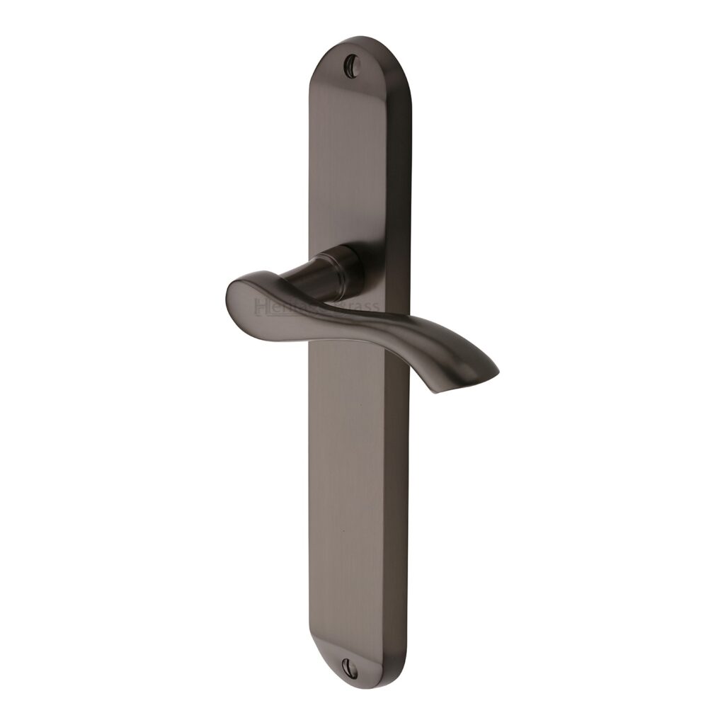 Heritage Brass Cabinet Pull Step Design with Plate 96mm CTC Polished Nickel Finish 1