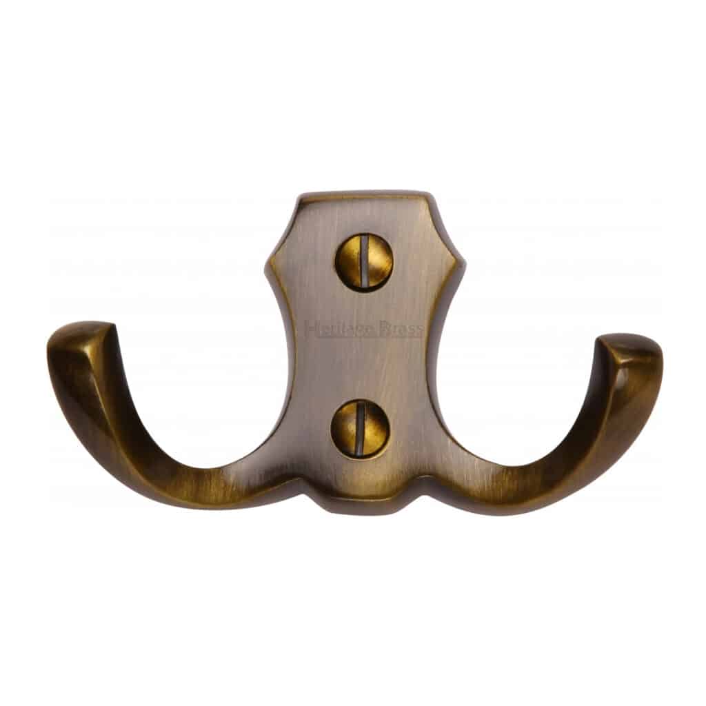 Heritage Brass Door Pull Handle on Plate Polished Brass finish 1
