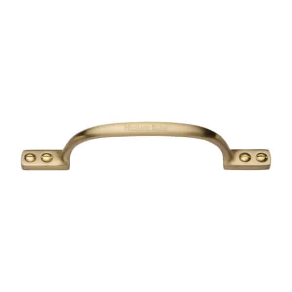 Heritage Brass Door Pull Handle Traditional Design 482mm Polished Brass Finish 1