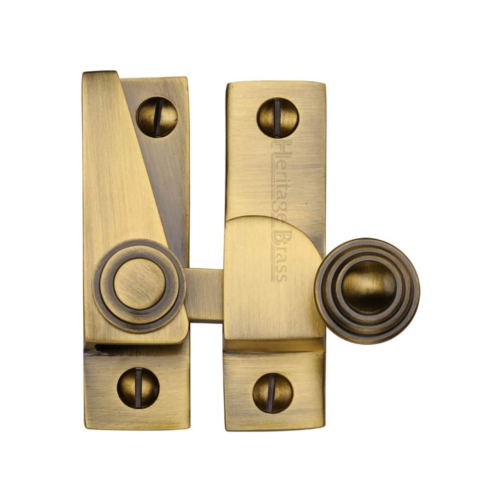 Heritage Brass Door Pull Handle Urban Design 305mm Satin Chrome Finish 1