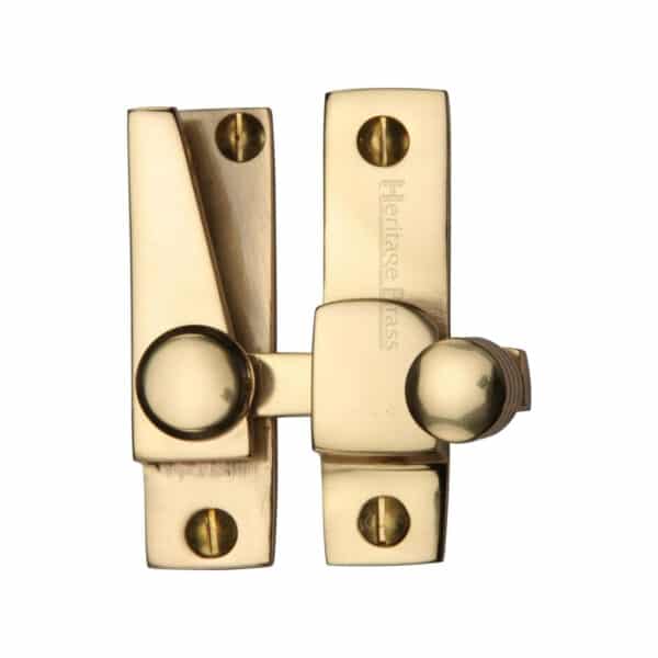 Heritage Brass Door Handle Lever Latch on Round Rose Sutton Design Polished Chrome Finish 1