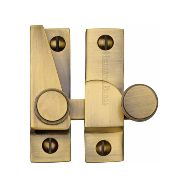 Heritage Brass Door Handle Lever Latch on Round Rose Turin Design Mercury Finish 1