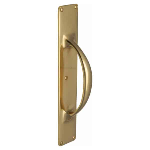 Heritage Brass Door Handle Lever Latch on Round Rose Admiralty Design Polished Chrome Finish 1