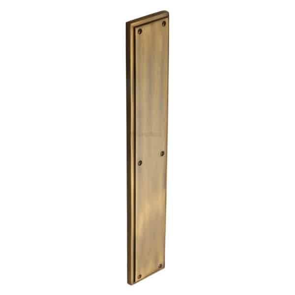 Heritage Brass Door Handle Lever Latch on 53mm Round Rose Bedford Design Matt Bronze Finish 1