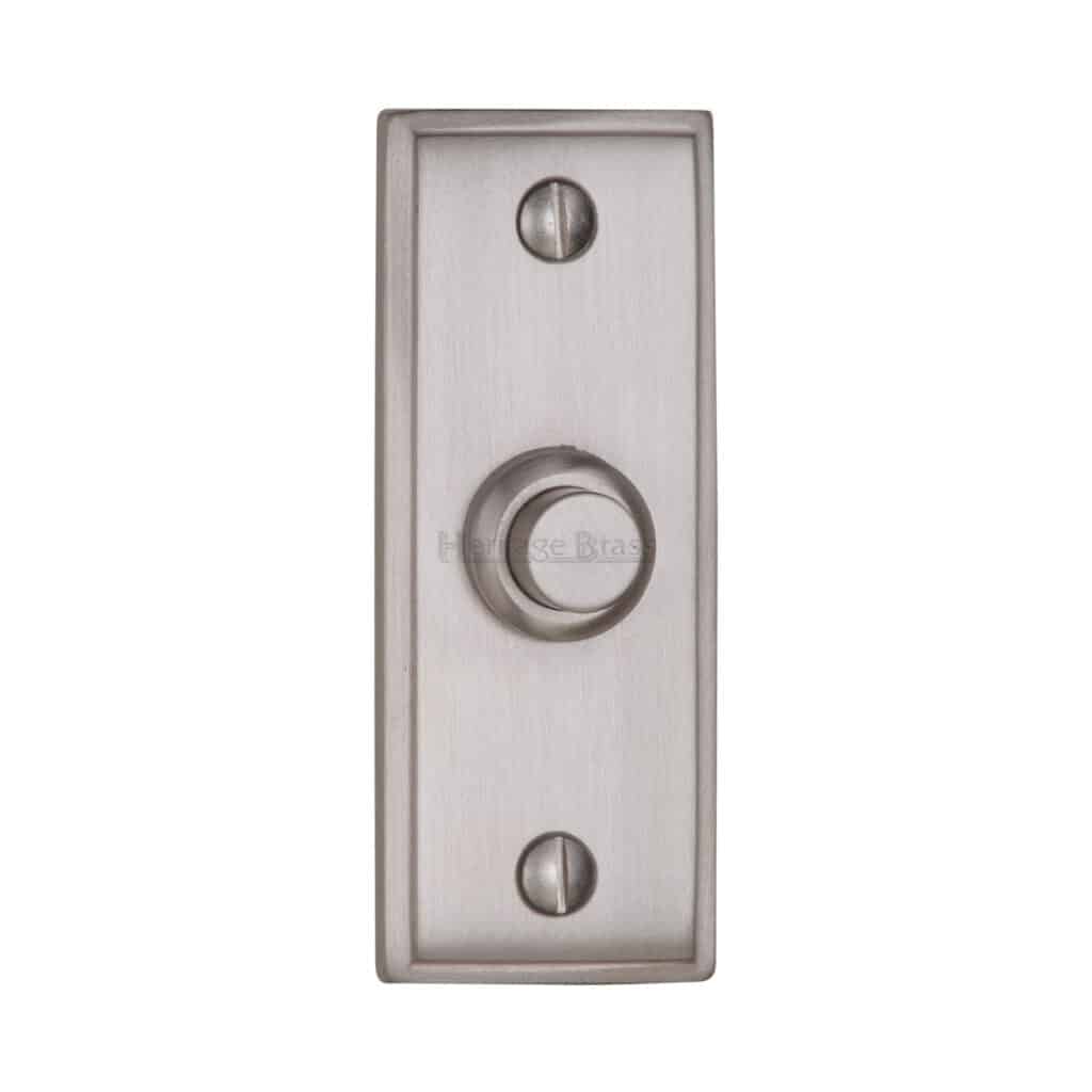 Heritage Brass Door Handle Lever Latch on Round Rose Harmony Design Polished Brass Finish 1