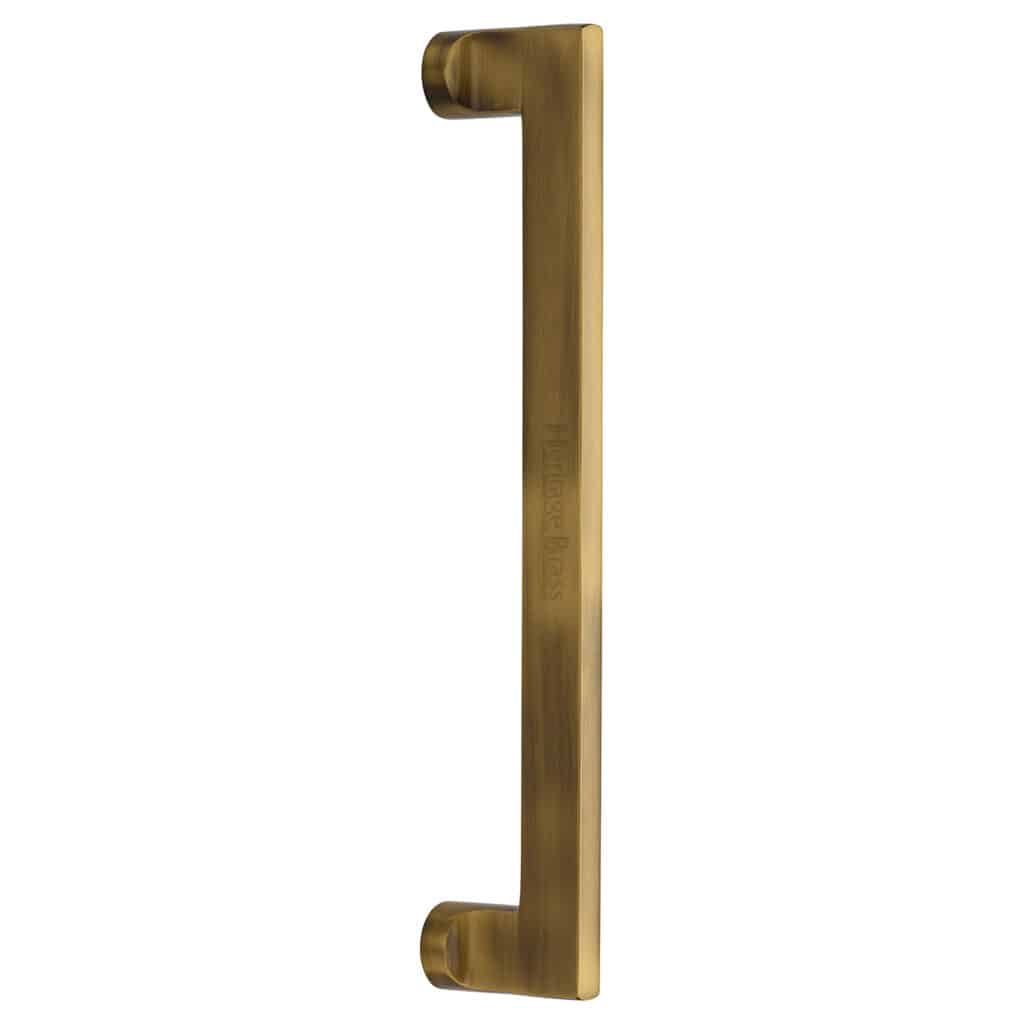 Heritage Brass Cabinet Pull Partial Knurled Design with Rose 160mm CTC Polished Nickel finish 1