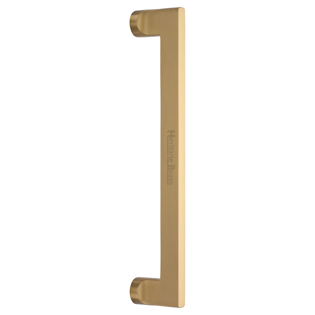 Heritage Brass Cabinet Pull Partial Knurled Design with Rose 96mm CTC Polished Brass finish 1