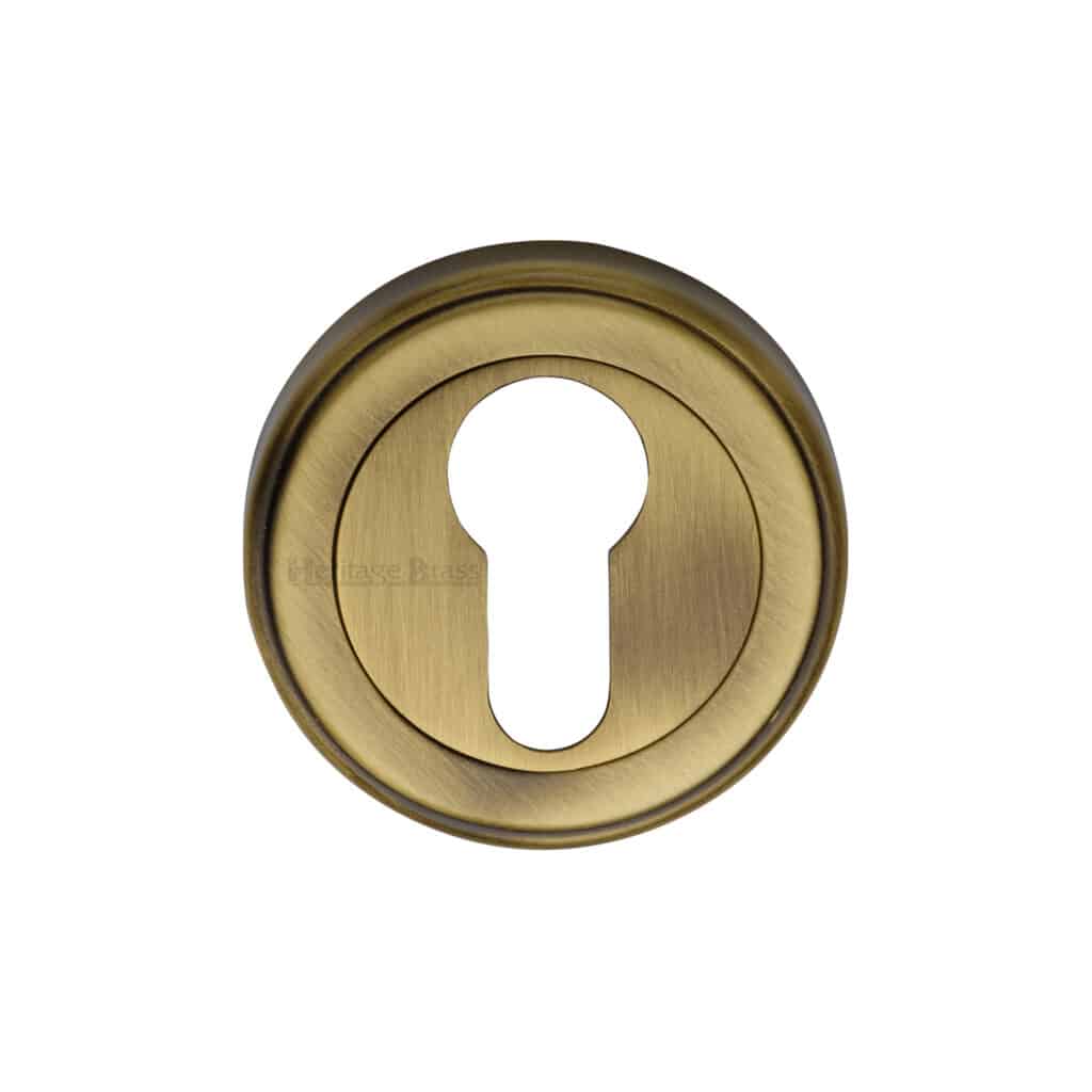 Heritage Brass Door Handle for Privacy Set Bedford Short Design Matt Bronze Finish 1