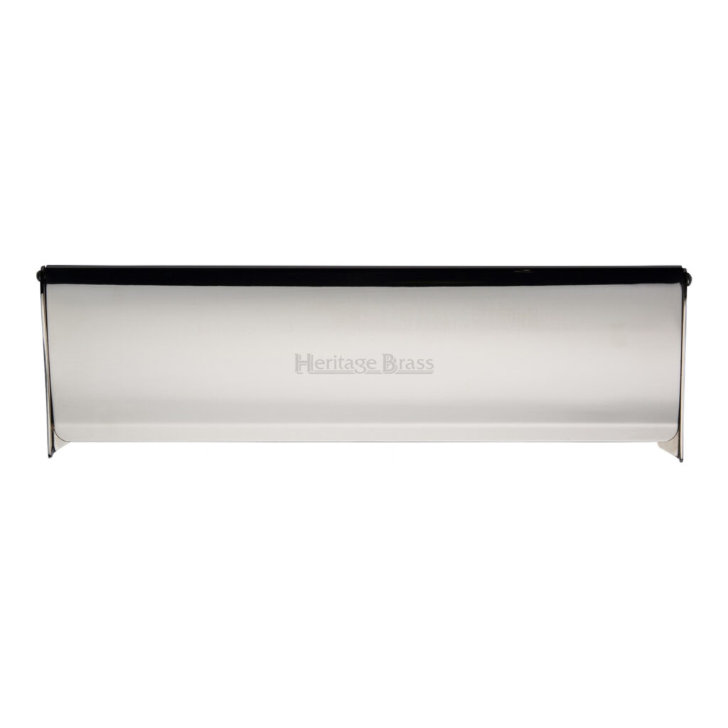 Heritage Brass Door Handle for Euro Profile Plate Vienna Design Mercury Finish 1