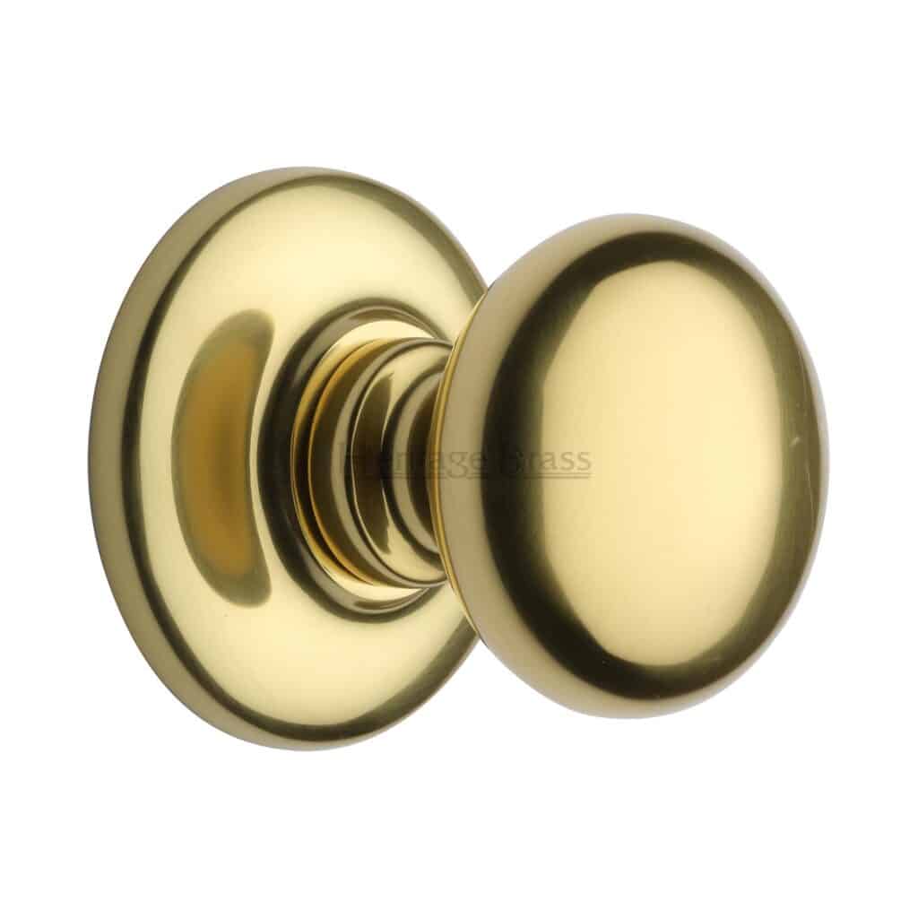 Heritage Brass Door Handle Lever Lock Buckingham Design Polished Chrome Finish 1