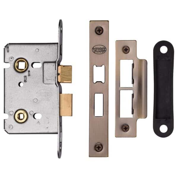 LACERTA PCP/SCP Bathroom Doorpack (x3 102mm FD hinges) 76mm CE Bathlock 1
