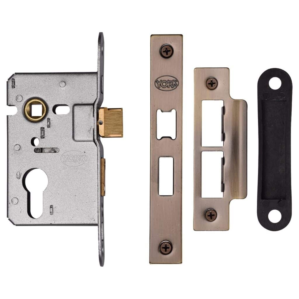 ZENA SCP Privacy Doorpack (x2 hinges) PREM Latch 1