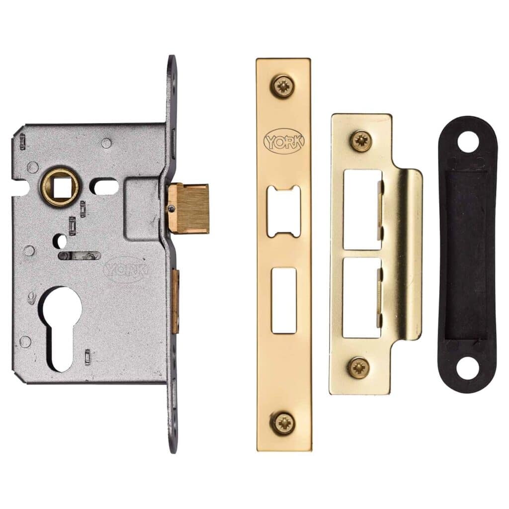 ZENA BNL Passage Doorpack (x2 hinges) BULLET Latch 1