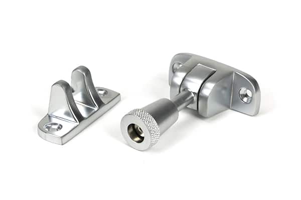 Satin Chrome Brompton Brighton Fastener (Radiused) - Image 2
