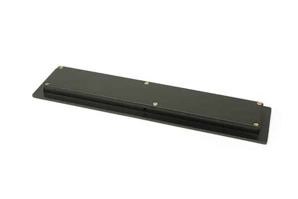 Aged Bronze 250mm Plain Rectangular Pull - Image 2