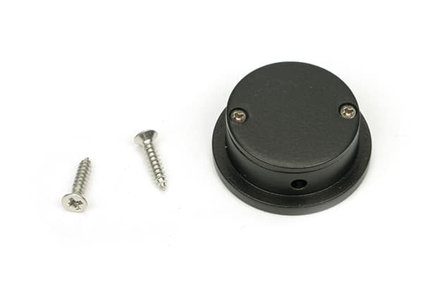 Aged Bronze 34mm Round Finger Edge Pull - Image 2