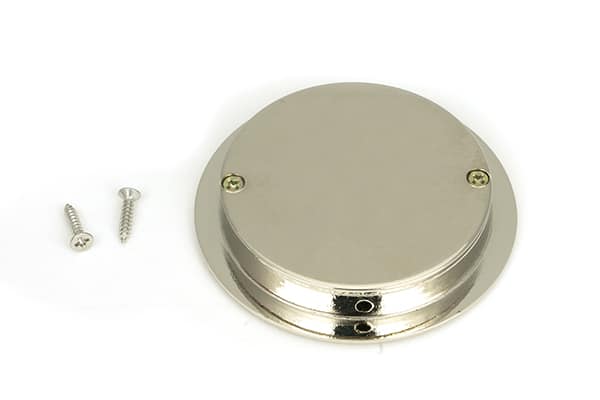 Polished Nickel 75mm Art Deco Round Pull - Image 2