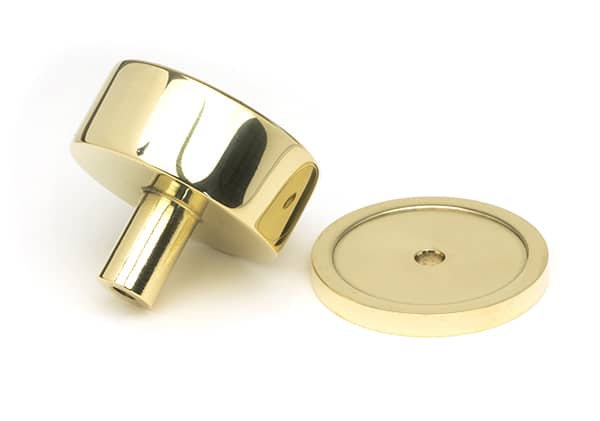 Polished Brass Kelso Cabinet Knob - 38mm (Plain) 3