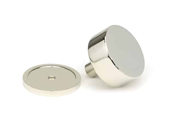 Polished Nickel Kelso Cabinet Knob - 38mm (Plain) - Image 2