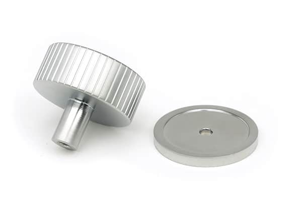 Satin Chrome Judd Cabinet Knob - 38mm (Plain) 3