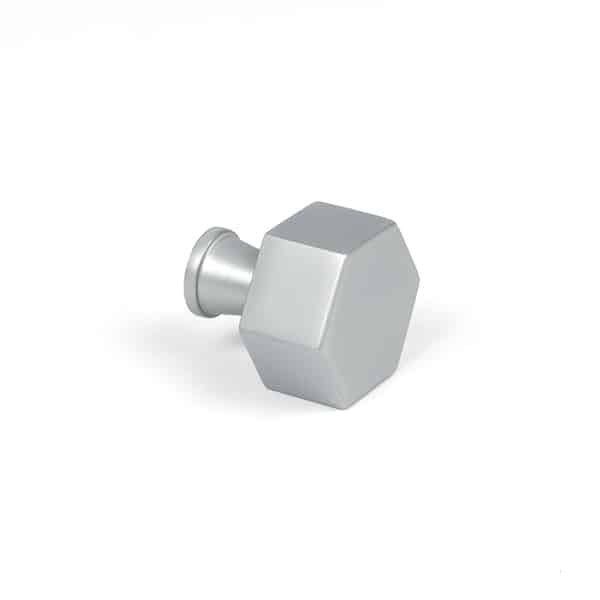 Satin Chrome Kahlo Cabinet Knob - 25mm - Image 2