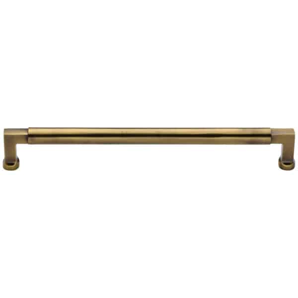 Heritage Brass Cabinet Pull Bauhaus Round Design 101mm CTC Polished Brass Finish 1