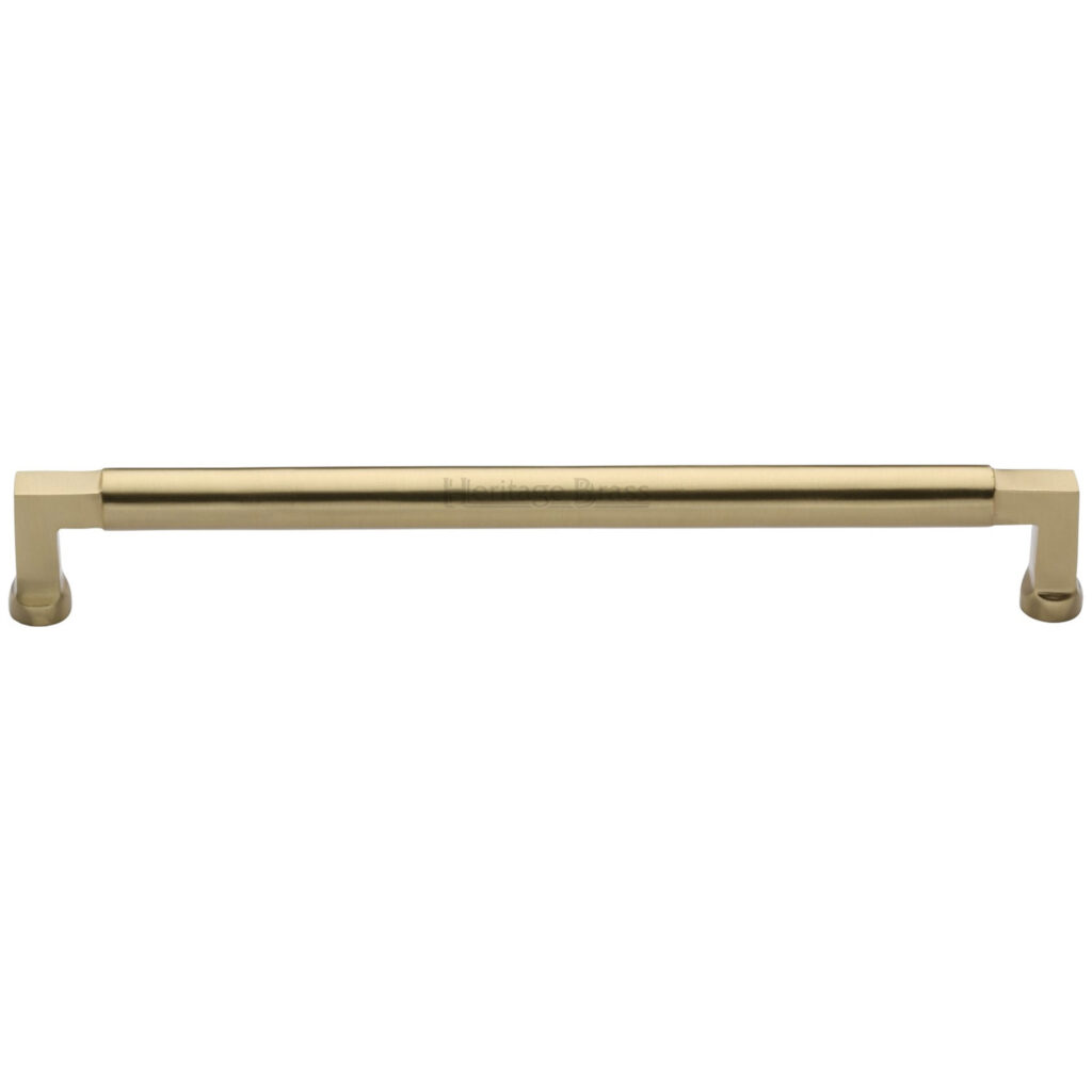 Heritage Brass Cabinet Pull Bauhaus Round Design 101mm CTC Satin Rose Gold Finish 1