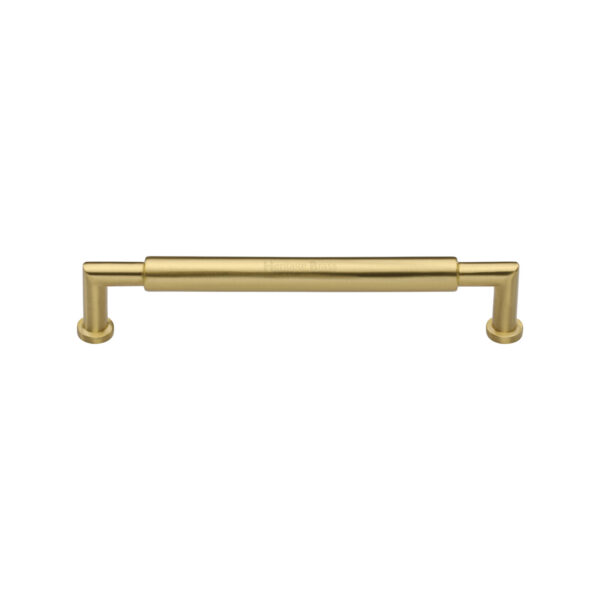 Heritage Brass Cabinet Pull Bauhaus Round Design 152mm CTC Satin Rose Gold Finish 1