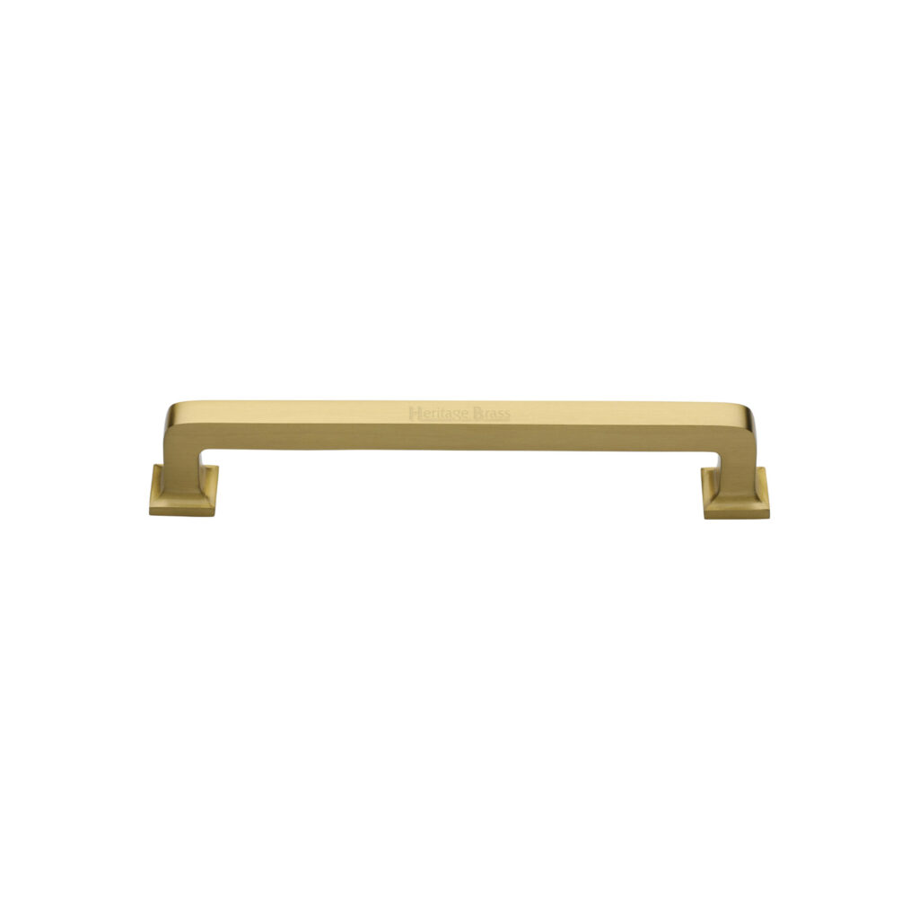 Heritage Brass Cabinet Knob Round Deco Design 38mm Satin Chrome finish 1