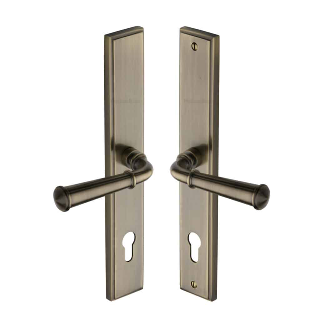 Project Hardware Door Handle Lever Latch Luca Design Polished Brass Finish 1