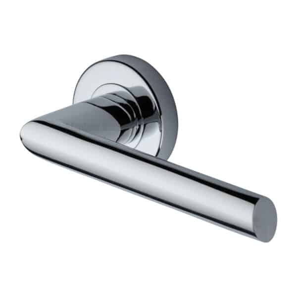 Heritage Brass Cabinet Pull Stepped Design 160mm CTC Polished Nickel finish 1