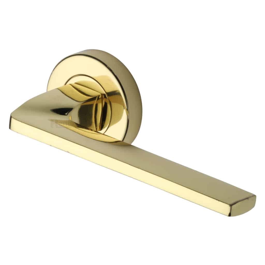 Heritage Brass Cabinet Pull Step Design with 16mm Rose 96mm CTC Polished Nickel finish 1