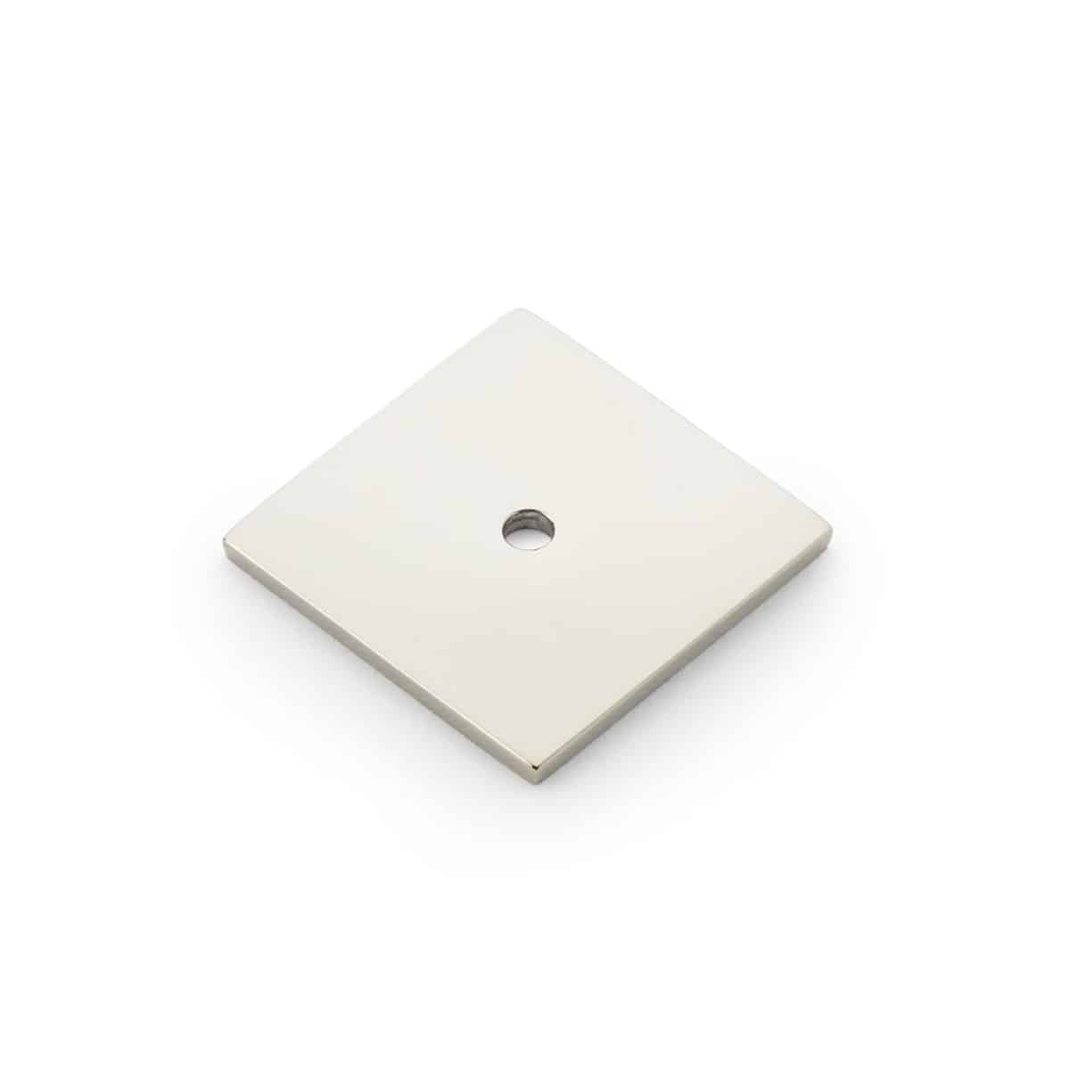 Alexander & Wilks - Quantock Square Backplate - Polished Nickel PVD