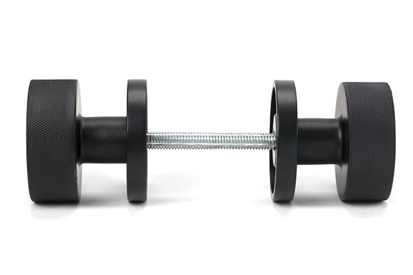 Matt Black Brompton Mortice/Rim Knob Set (Plain) 3