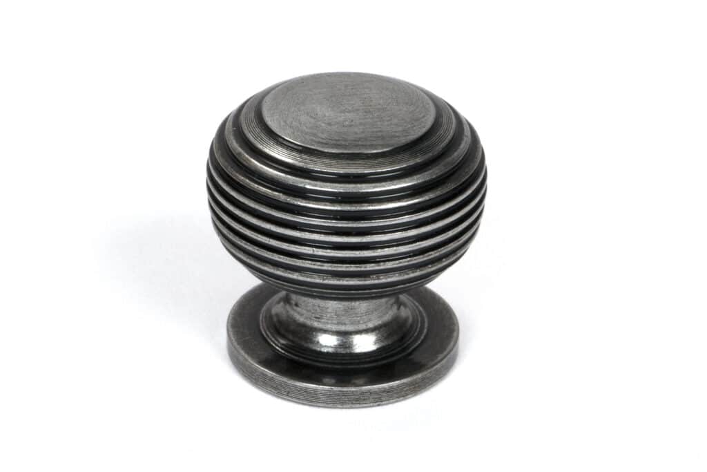 Pewter Beehive Cabinet Knob 30mm 1