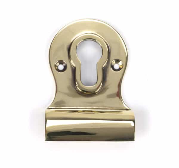 Aged Brass Euro Door Pull 2