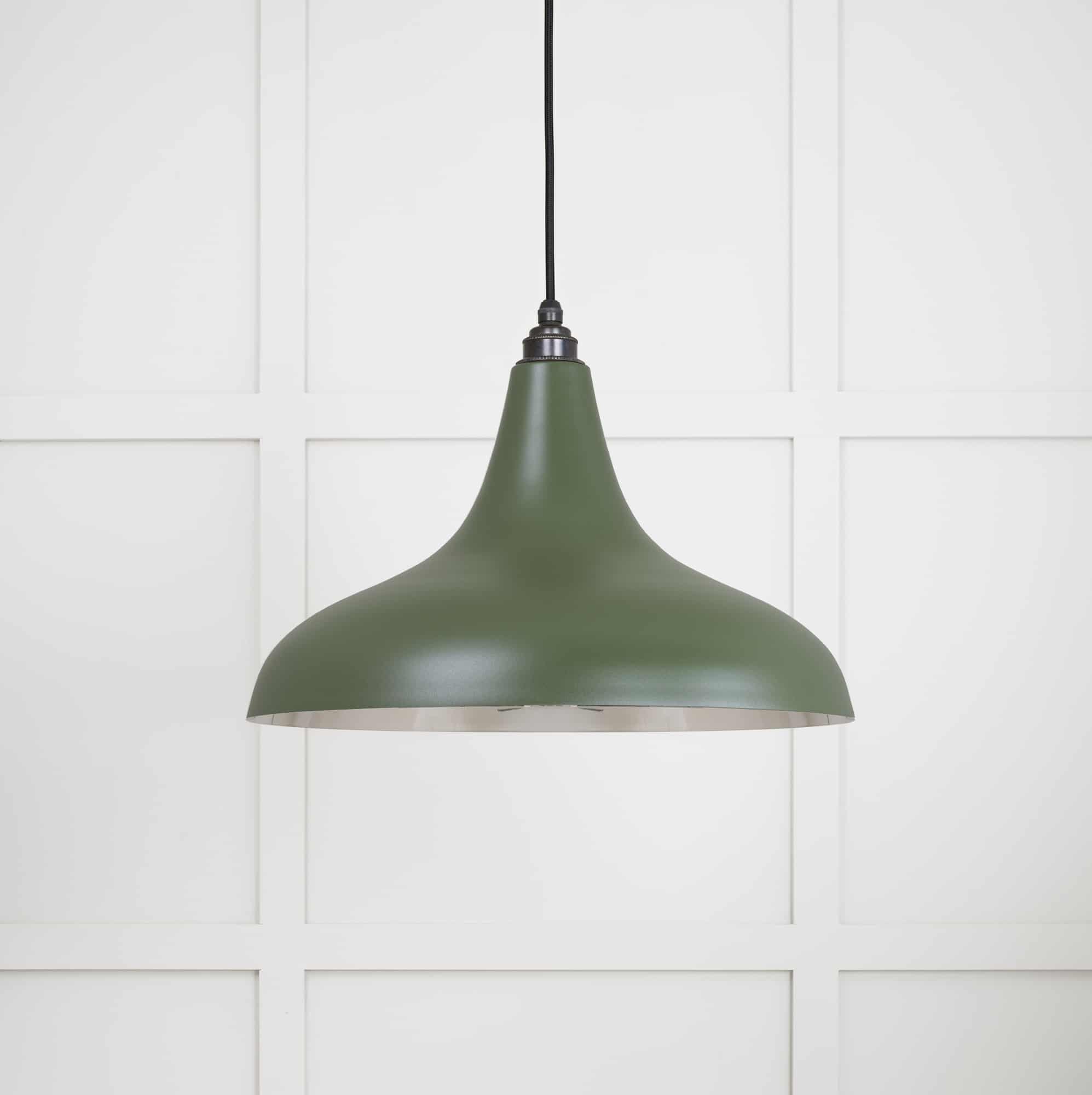 Smooth Nickel Frankley Pendant in Heath 2