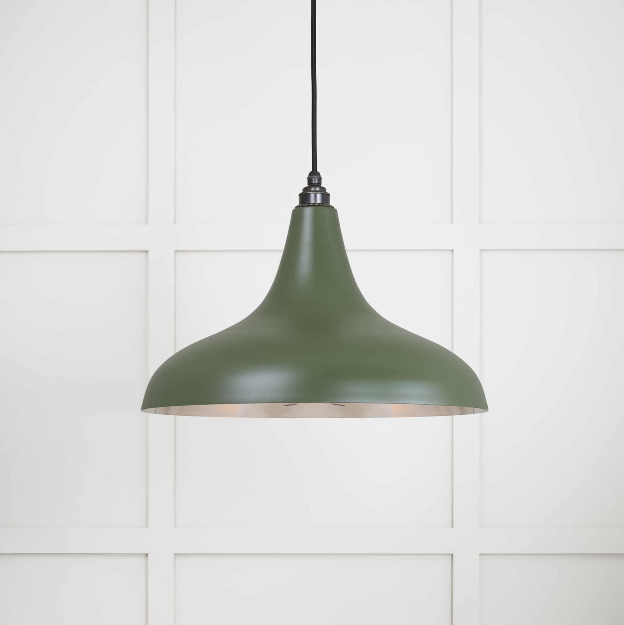 Smooth Nickel Frankley Pendant in Heath 1