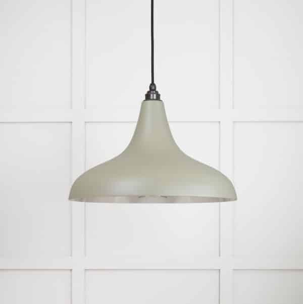 Smooth Nickel Frankley Pendant in Tump 2