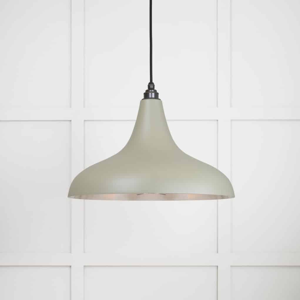 Smooth Nickel Frankley Pendant in Tump 1