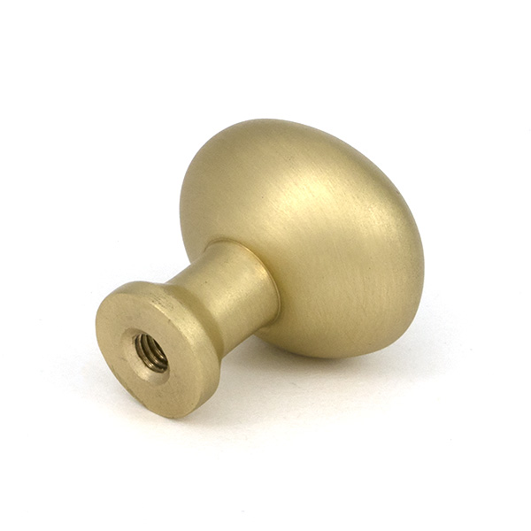 Satin Brass Moore Cabinet Knob - 25mm - Image 4
