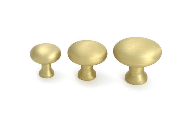 Satin Brass Moore Cabinet Knob - 25mm - Image 6