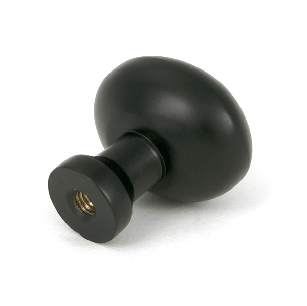 Matt Black Moore Cabinet Knob - 25mm - Image 4