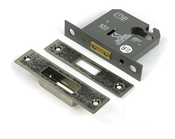 Pewter 3" Euro Profile Dead Lock