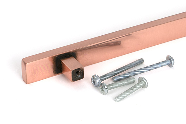 Polished Bronze Scully Pull Handle - Medium - Image 5