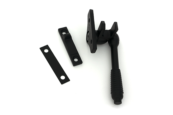 Matt Black Night-Vent Locking Reeded Fastener (Steel Window) - Image 4